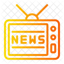 Tv News  Icon