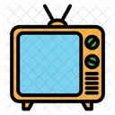 Tv Old Television Antenna Icon