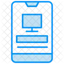 TV On Line Dispositivo Multimidia Ícone