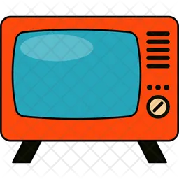 Televisão retrô  Icon