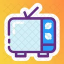 Tv Televisao Tv Retro Ícone