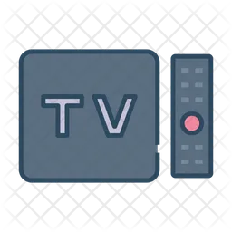 Tv Set  Icon