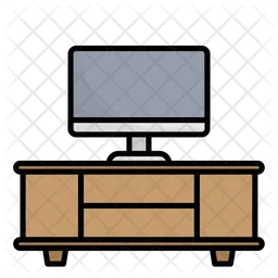 Tv Set  Icon