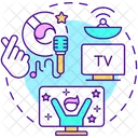 Tv Show Learning Icon