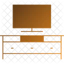 Tv Sideboard Console Control Icon