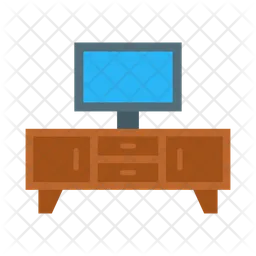 Tv Table  Icon