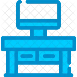 Tv Table  Icon
