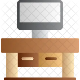 Tv Table  Icon