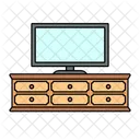 テレビ台  アイコン