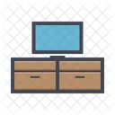 Tv Table  Icon