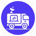 Tv Van Van Vehicle Icon