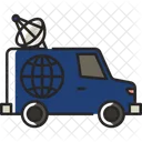 Tv Van News Van Icône