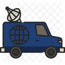 Tv Van News Van Icône