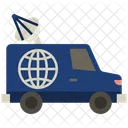 Tv Van News Van Icône