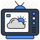 Tv Weather Forecast Television Weather Forecast Weather Overcast Icon