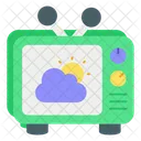 Tv Weather Forecast  Icon