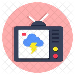 Tv weather forecast  Icon