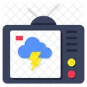 Tv Weather Forecast Television Weather Forecast Weather Overcast Icon