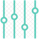조정 설정 이퀄라이저 아이콘