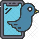 Tweeting Bird Device Icon