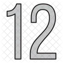 Numbers Days 12 Icon