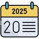 Twentieth Calendar Time Icon