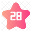 Twenty Eight Shapes And Symbols Numeric Icon