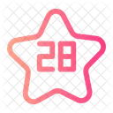 Twenty Eight Shapes And Symbols Numeric Icon
