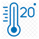 Twenty Celsius Temperature 아이콘