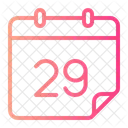 Twenty Nine Calendar Calender Icon