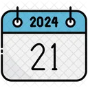 Twenty One Calendar 2024 아이콘