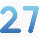 Twenty seven  Symbol
