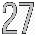 Numbers Days 27 Icon