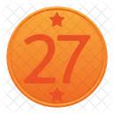 Twenty seven  Icon