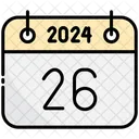 Twenty Six Calendar 2024 아이콘