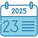 Twenty Third Calendar Time Icon