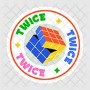 Twice Cube Cube Game Rubik Game Icon