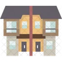 Twin House Home Icon