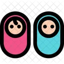 Twin Babies  Icon