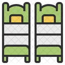 Twin Room Bed Icon