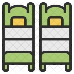 Twin bed  Icon
