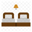 Twin Bed  Icon