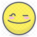 Twinkle Face Emot Icon