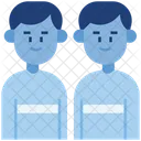 Twins Family Boys Icon