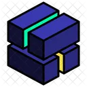 Twist Stack Cut Icon