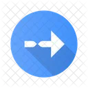 Twisted Arrow Navigation Icon