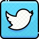 Twitter Witter Logo Brand Logo Icon