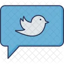 Twitter Social Media Social Network Icon