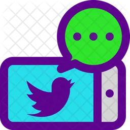 Twitter Message  Icon
