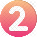 Two Count Counting Icon
